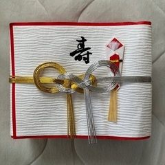 結納指輪ケース寿紅白結納リングケースの画像