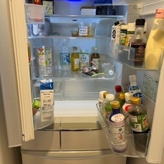 Panasonic 冷蔵庫 nr-f476tm-s　の画像