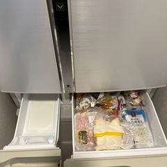 Panasonic 冷蔵庫 nr-f476tm-s　の画像