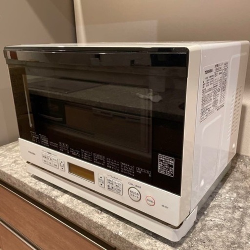 東芝　スチームオーブンレンジ　石窯ドーム　ER-ND7 白