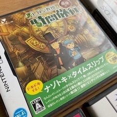 ニンテンドーDSソフト　レイトン教授他7点の画像