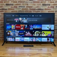 SONY BRAVIA 65インチ 4Kテレビ　外付けHDD2TB付き  の画像