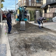 造園土木、正社員・週休2日・月給
