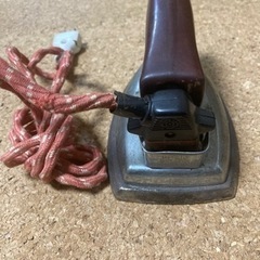 アイロン　昭和レトロの画像