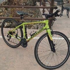 好評完売ありがとう😃『自転車』■CANNONDALE キャノンデール QUICK4 クロスバイク SHIMANO 3X9S サイズＭ 