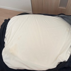 無印良品　ビーズクッションの画像