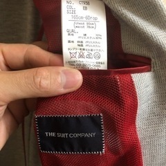 春夏用 コットンジャケット ライトグレー 本切羽CT938 165cmの画像