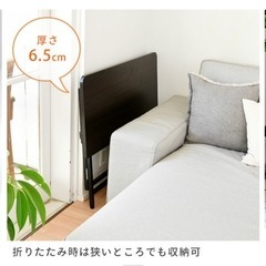 【受付終了】折りたたみテーブル　の画像