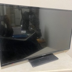 液晶テレビ(パナソニック) .ブルーレイディスクレコード、テレビ台