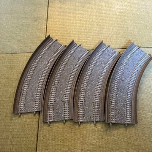 TOMIX高架カーブレール4本セット