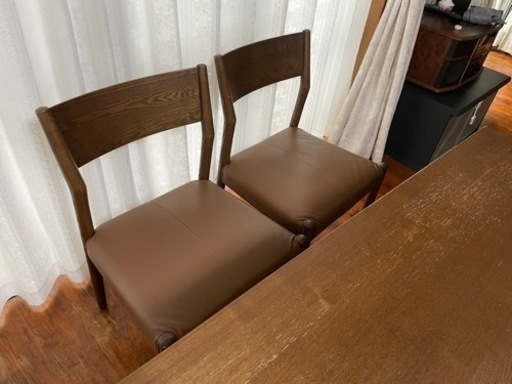 【お値下げ致しました！】NAGANO INTERIOR ナガノインテリア　4脚セット　椅子 ダイニングチェア