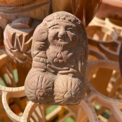  木彫り置物の画像