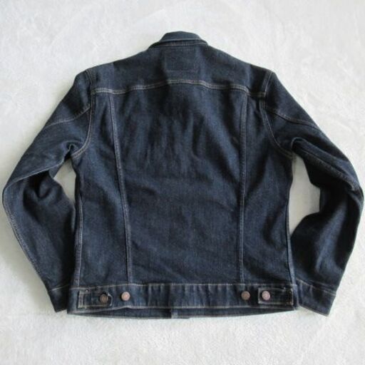 b70 《ほぼ未使用 M》 EDWIN エドウィン デニムジャケット サードモデル デニムパンツ セットアップ 超濃紺 極美品 メンズ