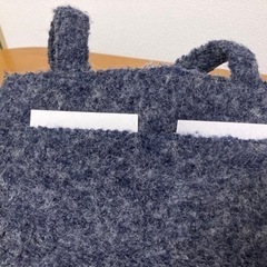 美品　グレーフリンジトートの画像