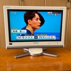 液晶テレビ（20型）　SHARP AQUOS 2007年