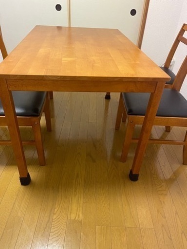 家具 ダイニングテーブル5点セット