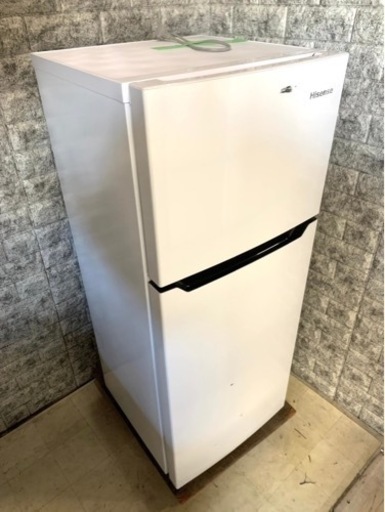 大阪限定配送★3ヶ月保証付き★冷凍冷蔵庫★2018年★ハイセンス★HR-B1201★R-570★120L★2ドア