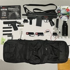 エアガン　東京マルイG3SAS  GLOCK18C その他備品