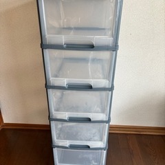 5段 深型収納ケース