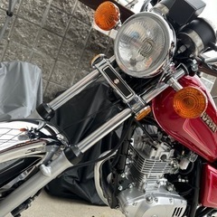 　GN125H レッド　赤　125cc MT 美品　走行浅　旧車...