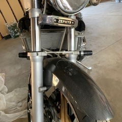 ゼファー1100   カーボンフロントフェンダー