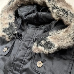 コムサ　フード付コート　110の画像