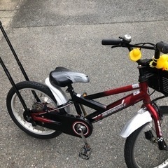 18インチ子ども用自転車の画像