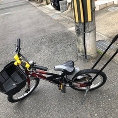 18インチ子ども用自転車