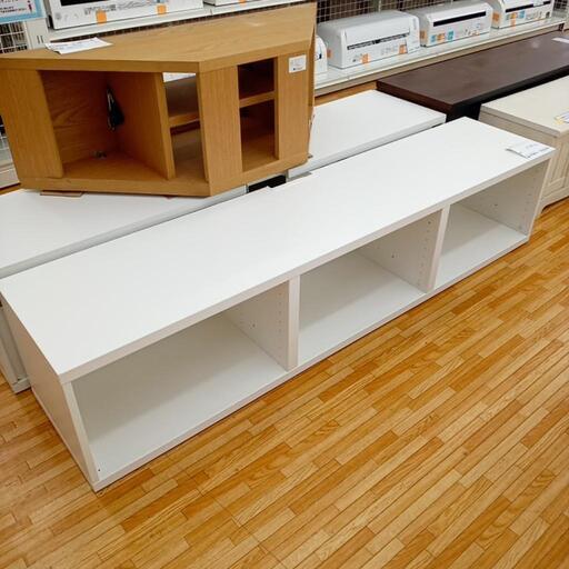 ★ジモティ割あり★ IKEA　TVボード　ホワイト　クリーニング済　YJ1977