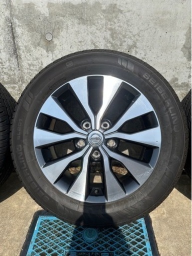 《最終価格》195/60R16【美品】日産純正タイヤホイール付き