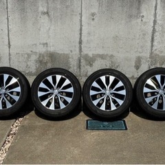 《最終価格》195/60R16【美品】日産純正タイヤホイール付き