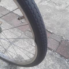 自転車 子供二人乗せの画像