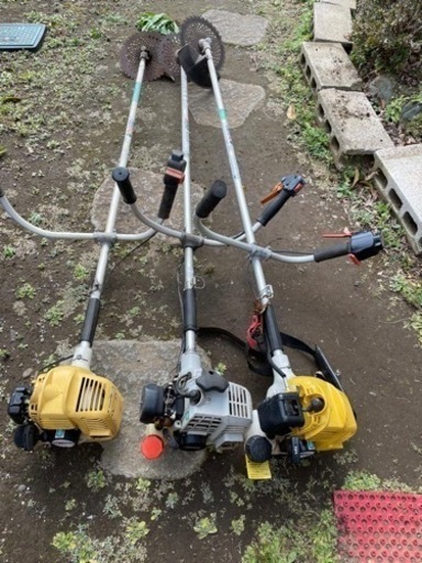 草刈機3台【20000円】