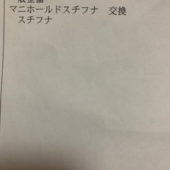 車　部品交換作業