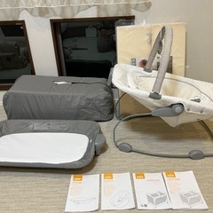 【4点セット】 Joie トラベルコット ベビーベッド　バウンサー他の画像