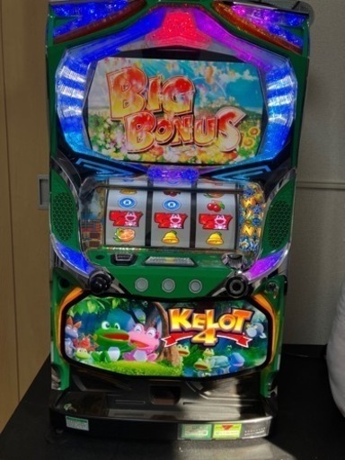 お値引/ 3月いっぱいで締切 /  スロット台 実機 ケロット4 ドアキー有り /  設定キー有り