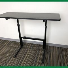 ▼【パソコンデスク　棚　上下可動可　中古　ゲーミングデスク　】（...