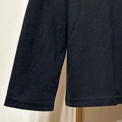 襟レース 長袖 Tシャツ ロンＴの画像