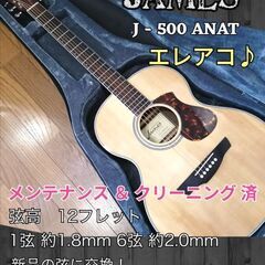 ★James J-500ANAT★エレアコ♪