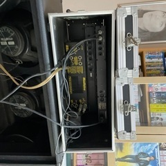 お取り引き予定　ジャンクMosValveパワーアンプ　ジャンクプリアンプ　メサーブギーキャビネットの画像