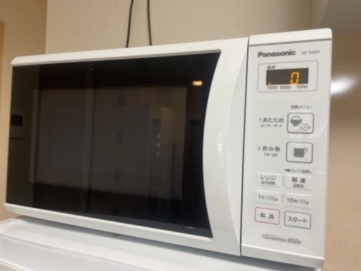 パナソニック　電子レンジ　2020年　美品
