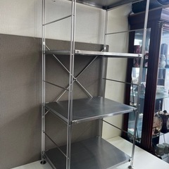 無印良品 ステンレスユニットシェルフ 4段 無印良品 ステンレス ユニットシェルフ 4段