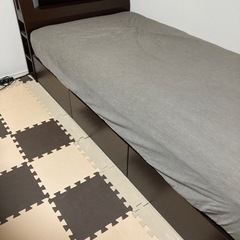 3／29まで‼︎美品　家具 ベッド シングルベッド