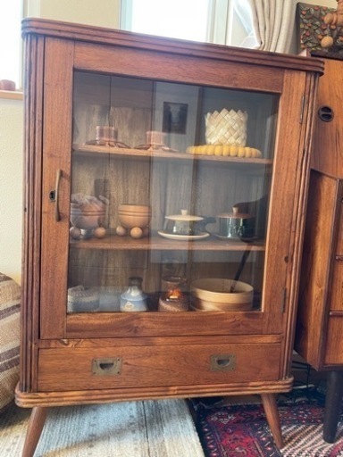 キャビネット　チーク材　ヴィンテージ