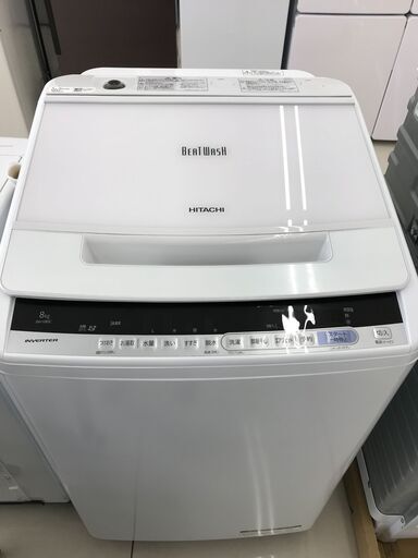 ★ジモティ割あり★ HITACHI 洗濯機 8kg 19年製 動作確認／クリーニング済み HJ2512