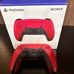 純正PlayStation5 コントローラーred グランツーリスモ7セット！  　　の画像