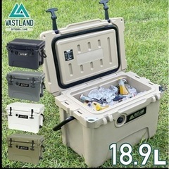 VASTLAND タフクーラーボックス 18.9L T型　 キャンプ アウトドア
