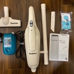 掃除機　マキタ　充電式クリーナー　CL102Dの画像