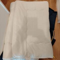 【美品】ニトリ　敷き布団　シーツと敷パッド付きの画像
