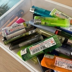 ライター たくさんありますの画像